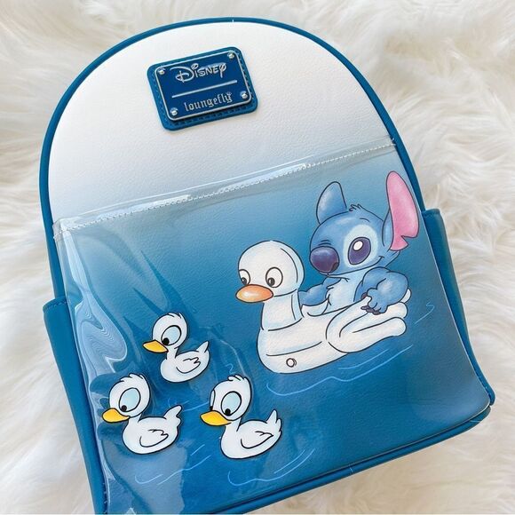 Loungefly Disney Lilo & Stitch Ducklings Backpack - Picture 1 of 3